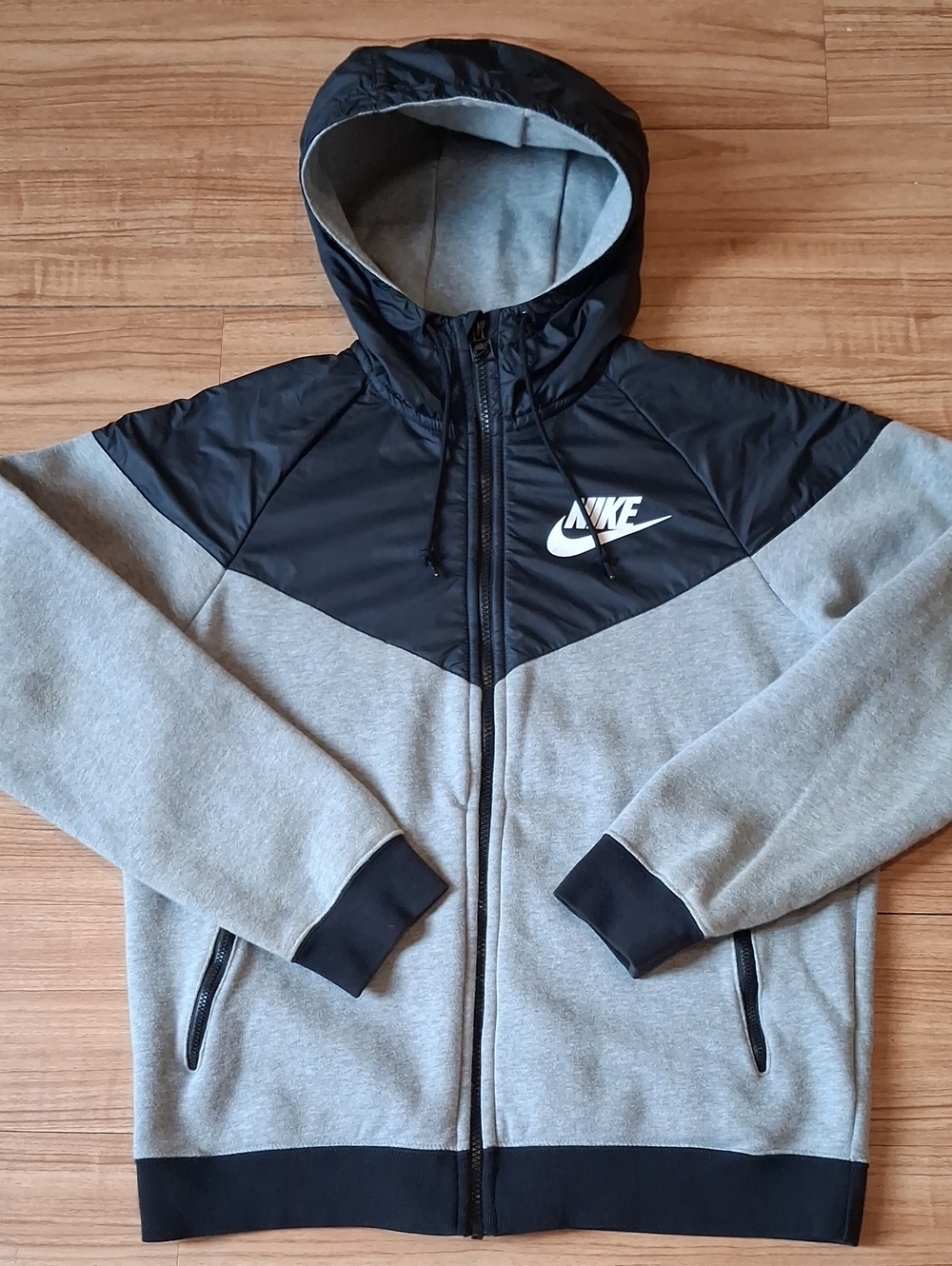 Nike Sportswear RU Overlay Windrunner Fleece Full-Zip Hoodie